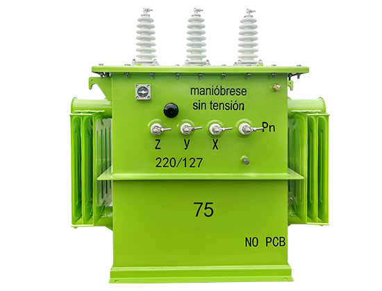 TRANSFORMADOR DE DISTRIBUCIÓN DE ACEITE ÉSTER